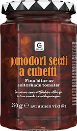 Tomater Soltorkade Bitar