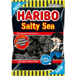 Lakrits Salty Sea 170g Haribo