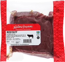 Rostbiff i bit ca 800g Nyhléns Hugosons
