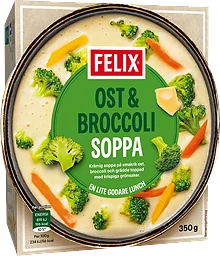 Ost & broccolisoppa 350g Felix