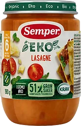 Lasagne Från 6m 190g KRAV Semper