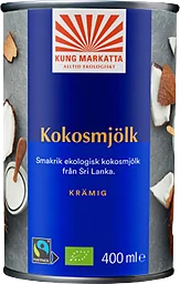 Kokosmjölk 400ml KRAV Kung Markatta