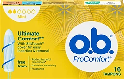 Tampong  ProComfort Mini 16-p o.b.