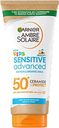 Solskydd Sensitive Advanced Kids Hypoallergenic Milk SPF50+ 175ml Ambre Solaire