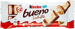 Chokladstycksak Kinder Bueno White 39g Ferrero