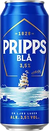 Öl 3,5% 50cl Pripps Blå