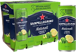 Läsk Limone Menta 33cl 6p