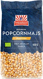 Popcorn Ekologiska 400g Kung markatta