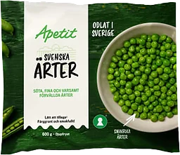 Ärter Fryst 600g Apetit