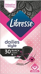 Trosskydd Black Liners Normal 30-p Libresse