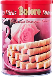Jordgubb Wafer Sticks