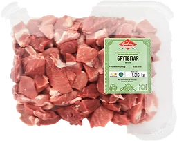 Grytbitar av fläsk ca 1,375kg Skövde Slakteri AB
