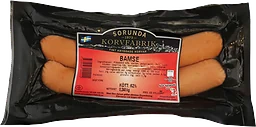 Bamse Grillkorv 62% Kötthalt 240g Sorunda Korvfabrik