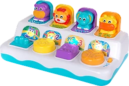 Playgro Music And Lights Pop Up Jungle Pals 12m+