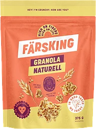 Granola naturell 375g Färsking
