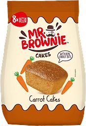 Carrot Cakes 200g Mr Brownie