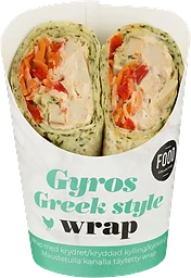 Wrap Gyros style 195g Food Collective