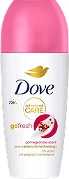 Deodorant 72h Advanced Care Pomegranate Scent Roll On 50ml Dove