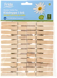 Klädnypa Trä 24-pack