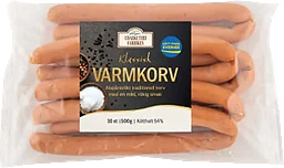 Varmkorv klassisk 54% kötthalt 500g Charkuterifabriken