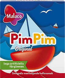 PimPim Hallonsmak 3x20g Malaco