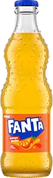 Orange Fanta Läsk, Glas