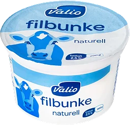 Filbunke Naturell 2,5% 200g Valio