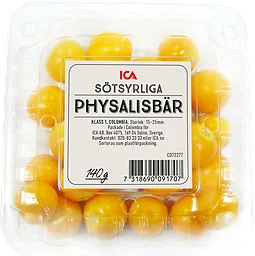 Skalad physalis 140g Klass 1 ICA