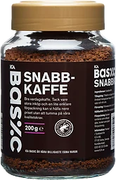 Snabbkaffe 200g ICA Basic