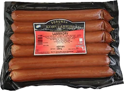 Lammkorv 80% Kötthalt 600g Sorunda Korv