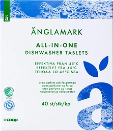 Maskindisktabletter 40-pack