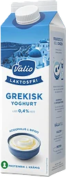 Yoghurt Grekisk Naturell Laktosfri 0,4% 1000g Valio