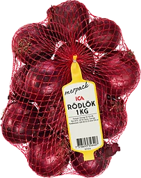 Röd lök 1kg Klass 1 ICA