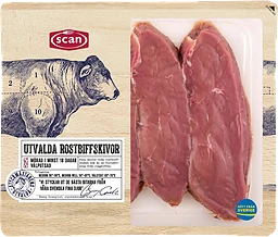 Rostbiffskivor ca 400g Scan