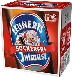 Julmust Sockerfri 50cl 6-p Zeunerts