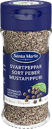 Svartpeppar Grovmalen 34g Santa Maria