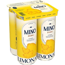 Läsk Zero Citron 4-p 33cl Mino