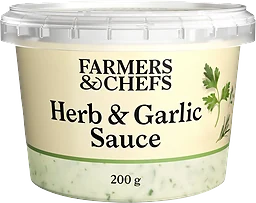 Herb & Garlicsauce 200g Farmers & Chefs