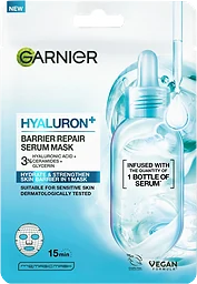 Ansiktsmask Hyaluron + Barrier Repair Serum Mask 1-p Garnier
