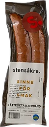 Isterband Lättrökta 60% Kötthalt 280g Stensåkra
