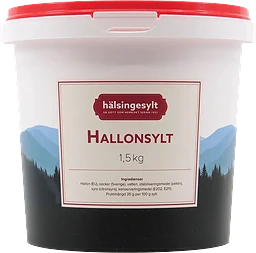 Hallonsylt Lättsockrad 1,5kg Hälsingesylt