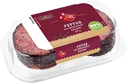 Pepparsalami skivad Fettsnål 125g Göl Pölser