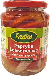 Paprika Konserverad 650g Frutico