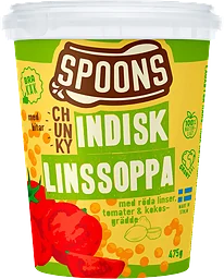 Indisk Linssoppa 475g Spoons