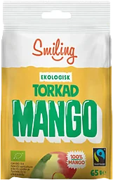Torkad Mango Ekologisk 65g Smiling
