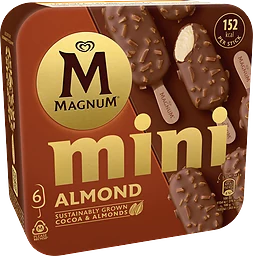 Mini Almond Glasspinnar