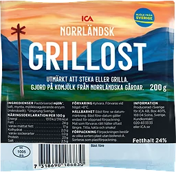 Grillost Norrländsk 24% 200g ICA