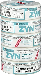 Slim Spearmint S3 5xStock Zyn