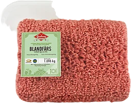 Blandfärs Storpack ca 1,8kg Skövde slakteri
