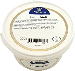 Aioli Lime 200g Prinsens